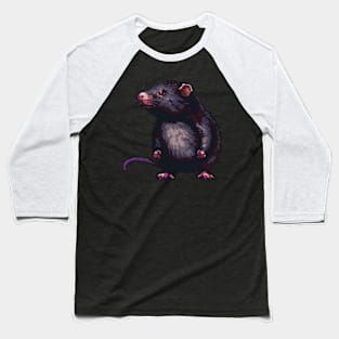 Pixel Mole Baseball T-Shirt